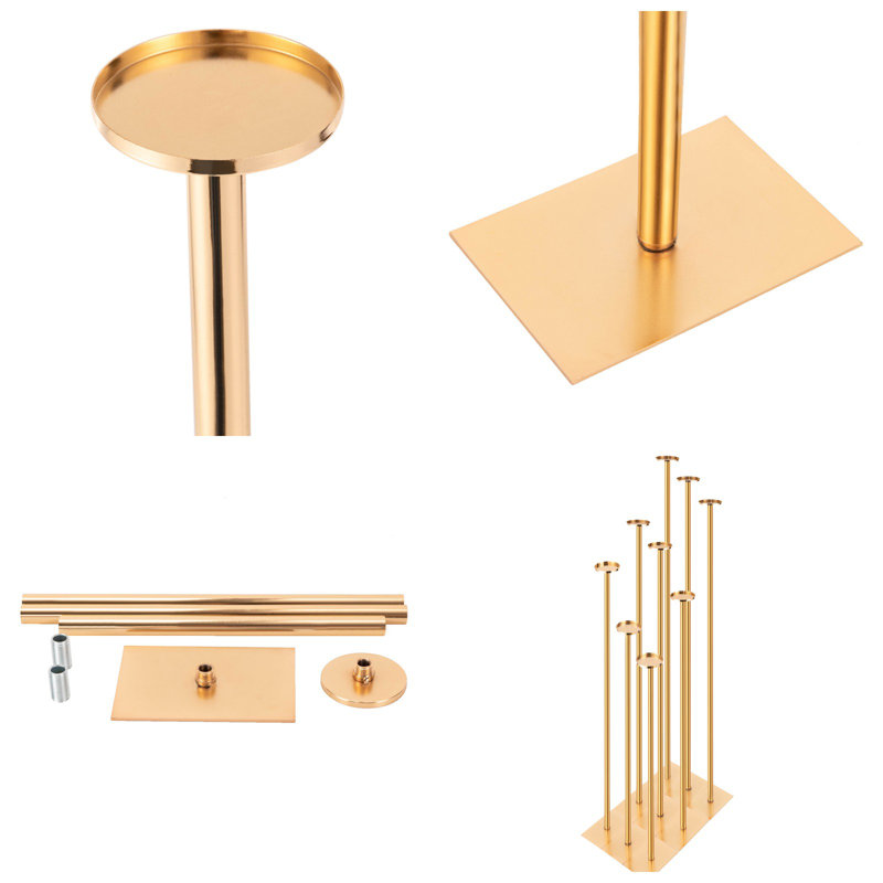 Ebern Designs 9pcs FreeStanding Floor Candle Holders Set Wayfair